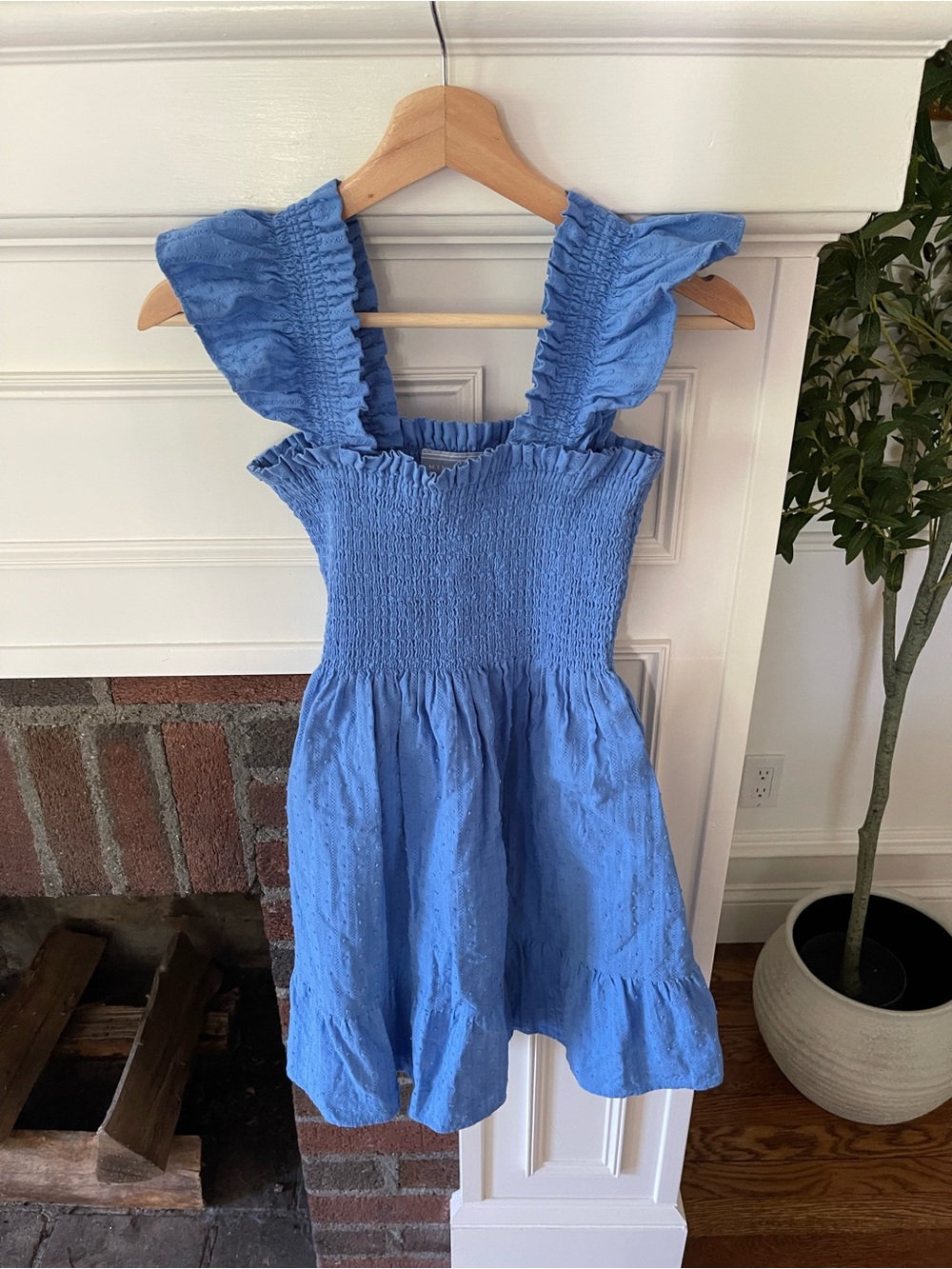 Hill house blue hydrangea Elizabeth dress xs euc